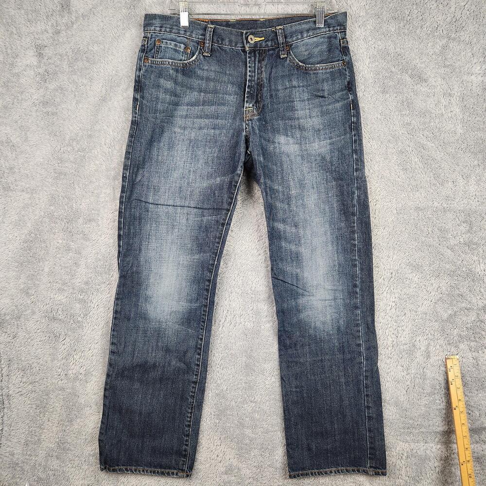 Lucky Brand 361 Vintage Straight Jeans Mens 32x31 Blue Medium Wash Denim Casual